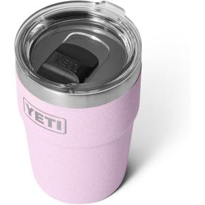 YETI Rambler 16 oz Stackable Tumbler, Vacuum Insulated, Stainless Steel with MagSlider Lid | Stackable, Vacuum Insulated, MagSlider Lid, Stackable, Vacuum Insulated, MagSlider Lid(Cherry Blossom – Textured)