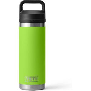 YETI Rambler 18 oz Bottle, Leakproof, Vacuum Insulated, Stainless Steel with Chug Cap, Ridgeline(Venom)