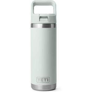 YETI Rambler 18 oz Bottle, Vacuum Insulated, Stainless Steel with Color Matching Straw Cap, Venom(Ridgeline)