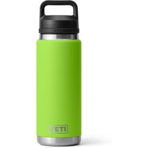 YETI Rambler 26 oz Bottle, Vacuum Insulated, Leakproof, Stainless Steel with Chug Cap(Venom)