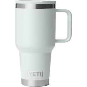 YETI Rambler 30 oz Travel Mug with Flip Straw Lid – Stainless Steel, Vacuum Insulated, Leakproof, Cup Holder Friendly(Ridgeline)