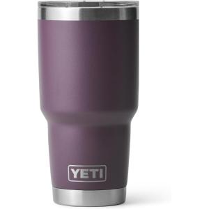YETI Rambler 30 oz Tumbler, Stainless Steel, Vacuum Insulated with MagSlider Lid, Ridgeline(Nordic Purple)