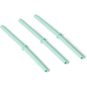 YETI Silicone Adjustable Straw Pack – Dishwasher Safe – Easy Sipping – Ultra-Durable, Multi-Color(Seafoam)