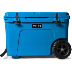 YETI Tundra Haul Portable Wheeled Cooler(Big Wave Blue)