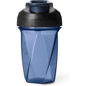 YETI Yonder Helimix Vortex Blender Shaker Bottle Holds up to 20oz | No Blending Ball or Whisk | USA Made | Portable Pre Workout Whey Protein Drink Shaker Cup | Dishwasher Safe, Venom(Navy)