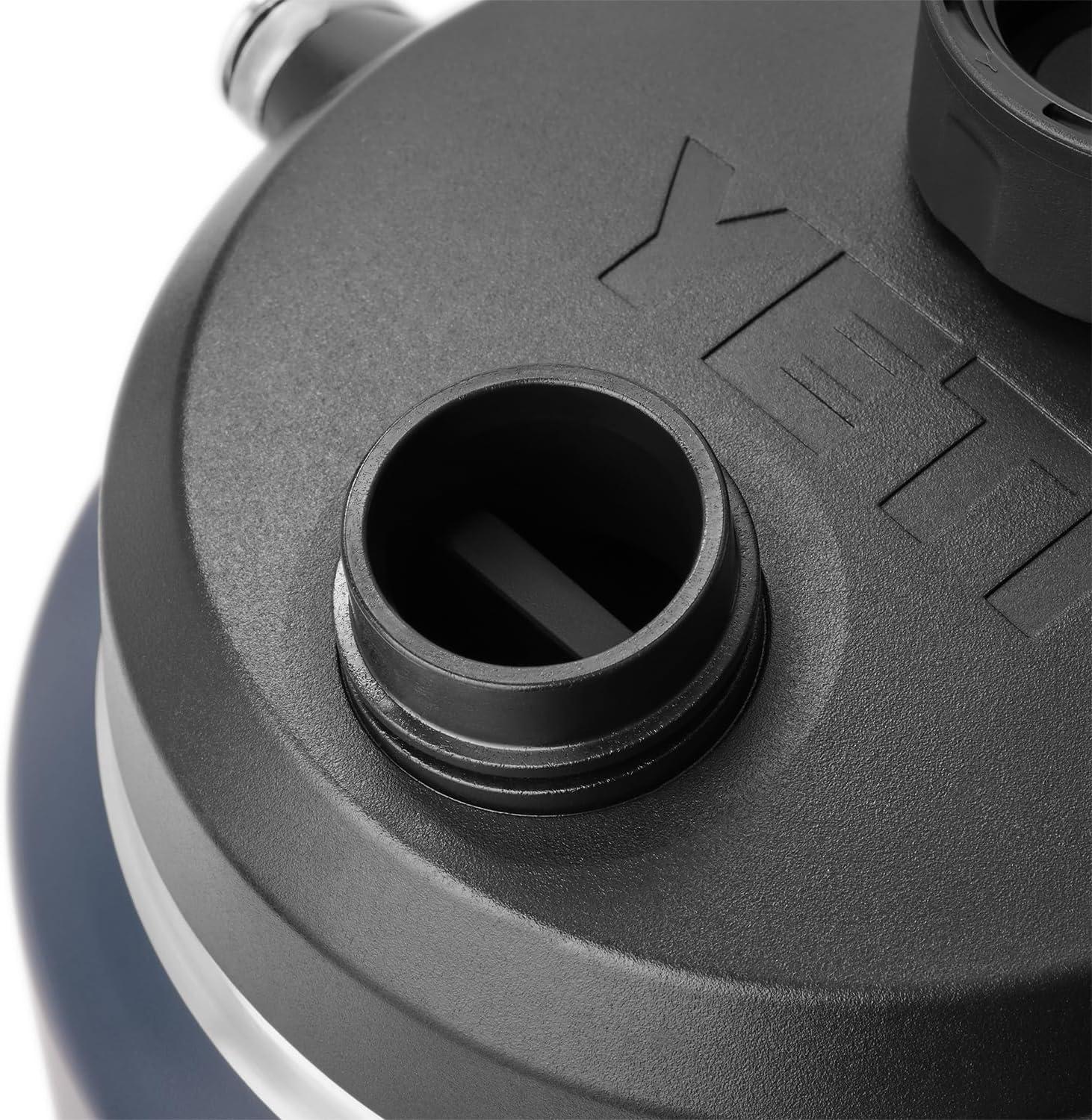 imageYETI Rambler Gallon Jug 20 Vacuum Insulated Leakproof Stainless Steel with MagCap VenomBlack Forest Green