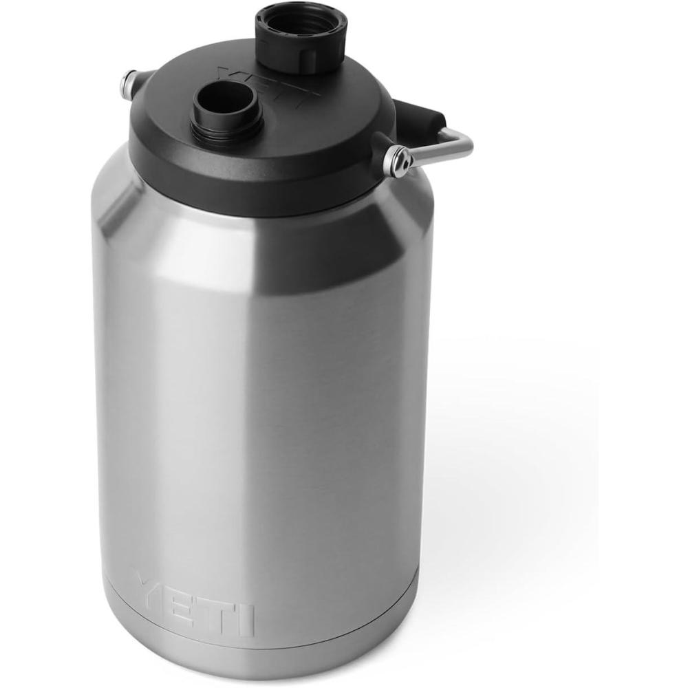 imageYETI Rambler Gallon Jug 20 Vacuum Insulated Leakproof Stainless Steel with MagCap VenomStainless